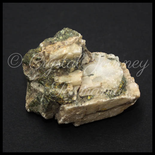Calcite With Chalcopyrite Crystal Specimen - Australia