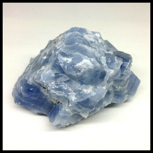 Blue Calcite Crystal Chunk - 9.5cm 338g