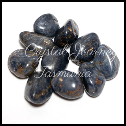 Sapphire Crystal Tumbled Stone - Indian
