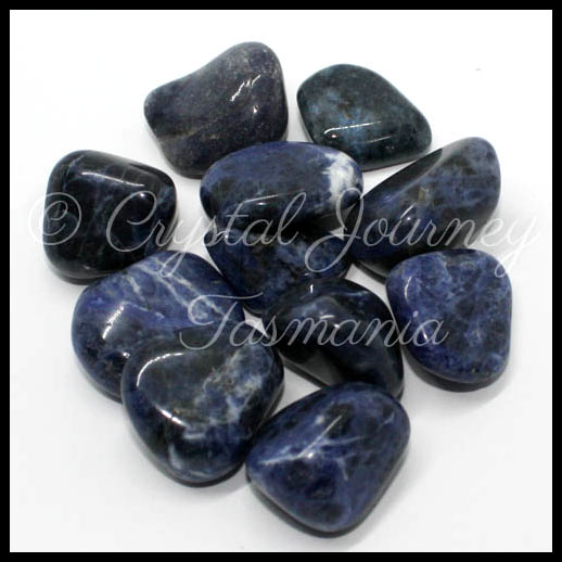 Sodalite Crystal Tumbled Stone