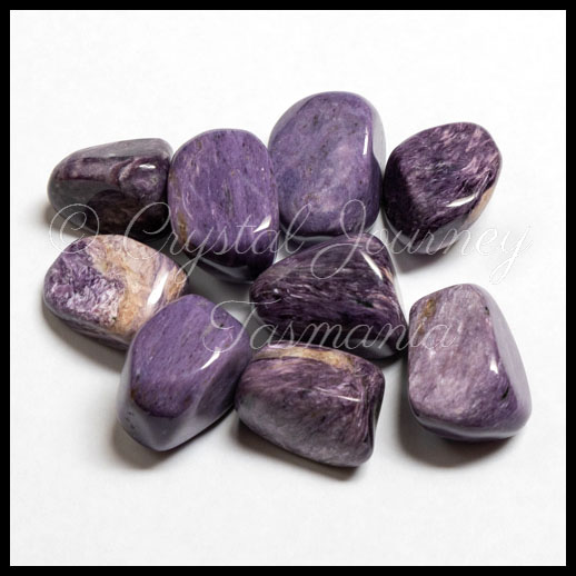 Charoite Crystal Tumbled Stone