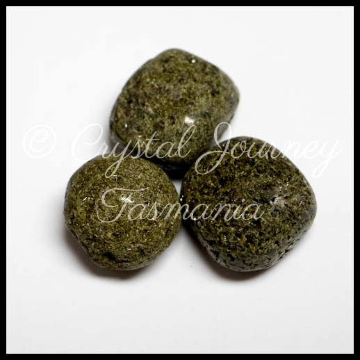 Epidote Crystal Tumbled Stone