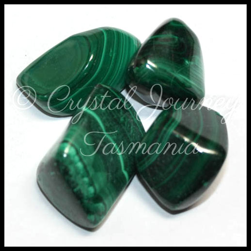 Malachite Crystal Tumbled Stone